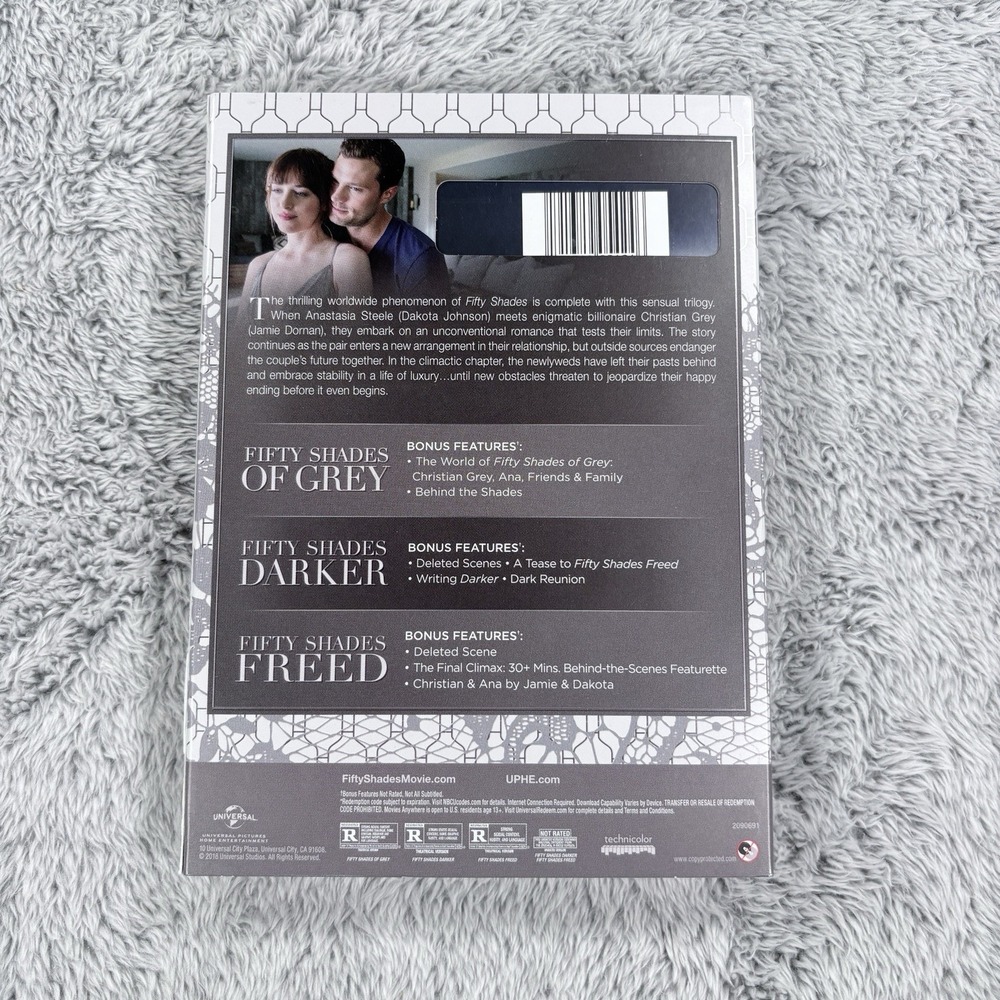 Fifty Shades‎ Collection 3 DVD Set USED - Picture 2 of 4